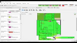 Wifi passive site survey using Ekahau [upl. by Orms]