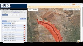 How to Download Water Bodies from USGS using EarthExplorer in ESRI Shapefile Format [upl. by Puklich]