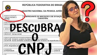 📢COMO CONSEGUIR O NUMERO DO SEU CNPJ [upl. by Eniledam]