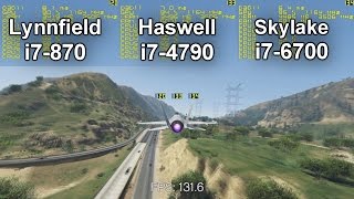 i7 6700 vs i7 4790 vs i7 870 11 games [upl. by Hild115]