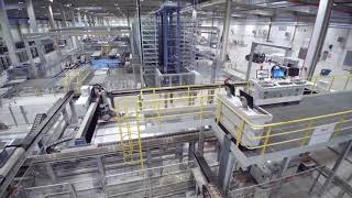 Fully automated production plant for natural stone engineered stone ceramics [upl. by Dnumyar]