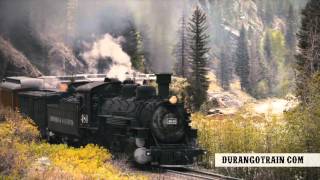 In Durango Colorado adventures start with the Durango amp Silverton Narrow Gauge Railroad 1080p [upl. by Kwei762]