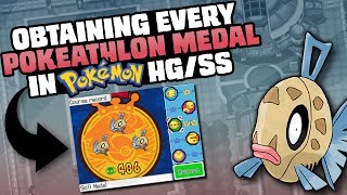 HOW EASILY CAN YOU GET EVERY POKEATHLON MEDAL IN POKEMON HEARTGOLDSOULSILVER [upl. by Silas]