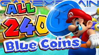 All Blue Coins Locations in Super Mario Sunshine  Super Mario 3D AllStars Guide amp Walkthrough [upl. by Tellford]