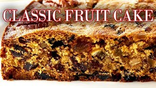 Professional Baker Teaches You How To Make FRUIT CAKE [upl. by Ut]