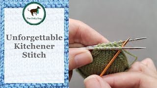 The Unforgettable Kitchener Stitch [upl. by Oruam]