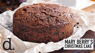 Mary Berrys Christmas Cake  delicious Magazine [upl. by Enitsirk759]