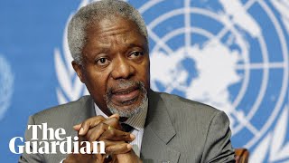 Kofi Annans three key UN speeches [upl. by Norword]