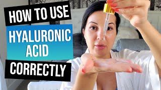 How to use Hyaluronic Acid serums correctly  Skincare by Fenya  Guidance to Glow [upl. by Aissatsan160]