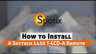 How to Install a Skytech Fireplace Remote  SKY1410TLCDA [upl. by Leyameg871]