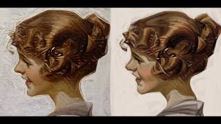 JC Leyendecker  Portrait Master Study with Commentary [upl. by Araic]