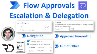 Power Automate Approval Timeout with Escalations amp Delegations [upl. by Almond]