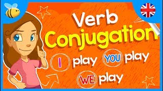 Verb Conjugation  Educational Videos for Kids [upl. by Oicam632]