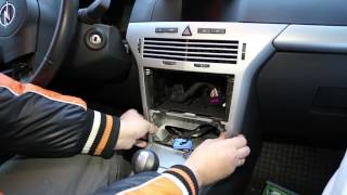 Opel Astra H разбираем панель приборов How to disassemble the dashboard Opel Astra H [upl. by Nallad657]