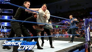 James Ellsworth is banned from the arena SmackDown LIVE June 27 2017 [upl. by Akinnej]