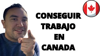 Conseguir oferta de trabajo en Canada 2021 [upl. by Uol]