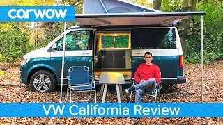 New VW Camper  Volkswagen California 2019 indepth review [upl. by Leahci]