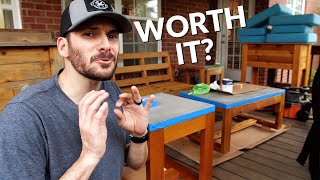 Refinish Outdoor Furniture the EASY Way  DIY Wood Restoration [upl. by Fretwell717]