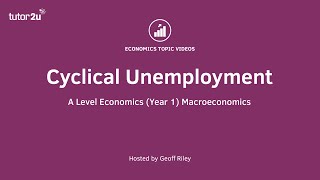 Explaining Cyclical Unemployment [upl. by Alessig]