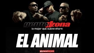 GENTE DE ZONA  El Animal Lyric Video [upl. by Thane820]