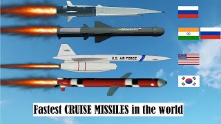 Top 10 fastest CRUISE MISSILES in the World 2022 [upl. by Neela]