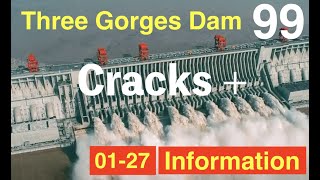 Three Gorges Dam Cracks Missiles Holes ● Various problem China Flood 99 information 0127 [upl. by Oramug]