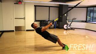 TRX High and Low Row  Exercise Demo [upl. by Ityak]