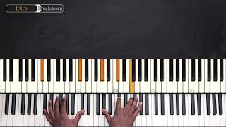 How To Play Godspeed By Frank Ocean On Piano  Piano Tutorial [upl. by Chatterjee786]