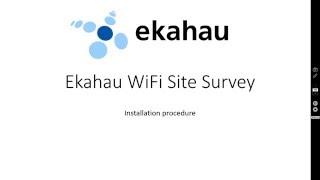 Ekahau installation Procedure [upl. by Atinob119]