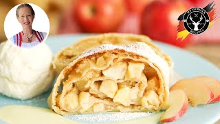 How to make Apple Strudel Apfelstrudel ✪ MyGermanRecipes [upl. by Ettelegna]