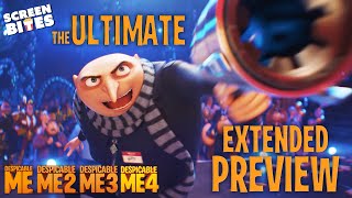 The Ultimate Despicable Me Preview Every Film So Far  Screen Bites [upl. by Ruyam]