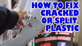 How to fix cracked or split plastic [upl. by Nsaj871]