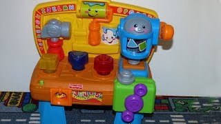 Fisher Price Laugh Learn Learning Workbench toy [upl. by Atinuj]