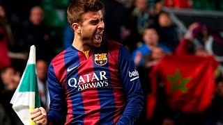 Gerard Pique ● Ultimate Magic Skills ● 20152016  HD [upl. by Joerg]