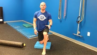 Manual Ankle Dorsiflexion Mobilization [upl. by Ecirtaed]