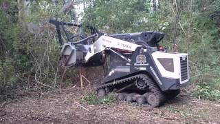 Fraser Earthworks  Terex Forestry Machine Mulching [upl. by Quirk107]