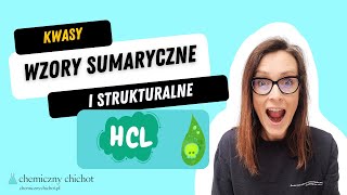 Kwasy  wzory sumaryczne i strukturalne [upl. by Nnyledam]