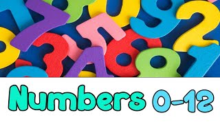 English Numbers Числа на английском Английские цифры 012 [upl. by Seiter]