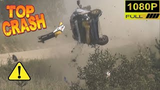 Top 10 of the most spectacular rally crashes in recent years by Chopito Rally Crash [upl. by Hannavas]