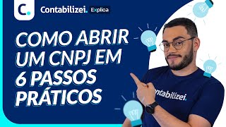 Como abrir um CNPJ DO ZERO passo a passo [upl. by Anitnegra]