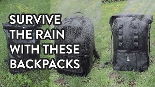 Best Waterproof Backpacks for College Commuting amp EDC [upl. by Everson916]