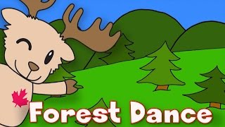 Forest Dance  Animal Song for Kids [upl. by Ackley544]