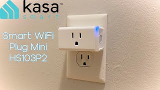 Kasa Smart WiFi Plug Mini  HS103P2  Setup [upl. by Ahsiekal]