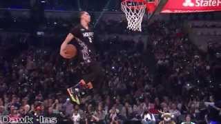 All 2015 Sprite Slam Dunk Contest Dunks LaVine KILLS IT [upl. by Frodine]