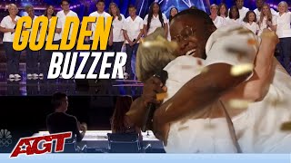 Northwell Health Nurse Choir Gets the GOLDEN BUZZER with their EMOTIONAL Performance [upl. by Apthorp254]