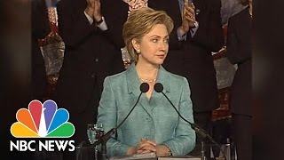 Hillary Clinton As Senator  Flashback  NBC News [upl. by Aneehsal]