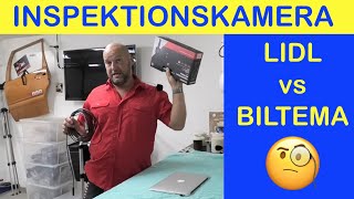 Inspektionskamera LIDL vs BILTEMA [upl. by Ashil]