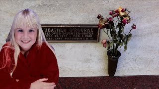 What Happened to HEATHER OROURKE of POLTERGEIST  Grave [upl. by Halilak299]