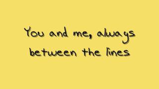 quotBetween the Linesquot  Sara Bareilles lyrics [upl. by Zoilla]