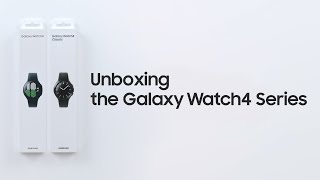 Galaxy Watch4 Series Official Unboxing  Samsung [upl. by Sophi]